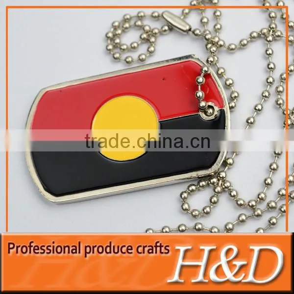cheap metal 5*3cm custom tag for Germany