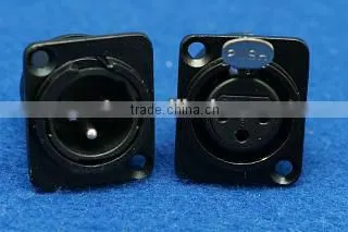 OFC Copper Rhodium plated XLR Sockets