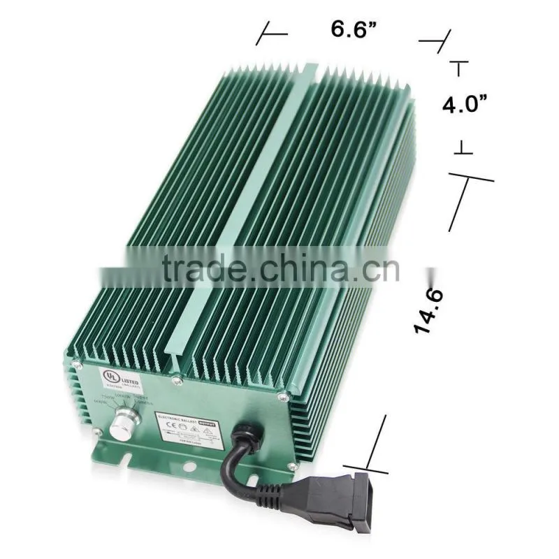 250W 400W 600W 1000w hydroponic electronic ballast/indoor grow equipment hps electronic ballast