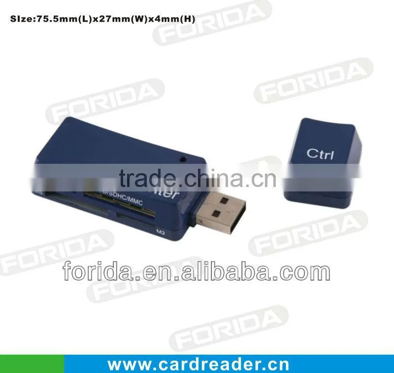 Newest USB2.0 Keyboard style ALL IN ONE Card Reader