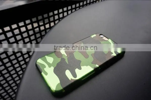 2016 Alibaba Newest Camouflage Pattern Mobile phone cover for iphone 6s plus
