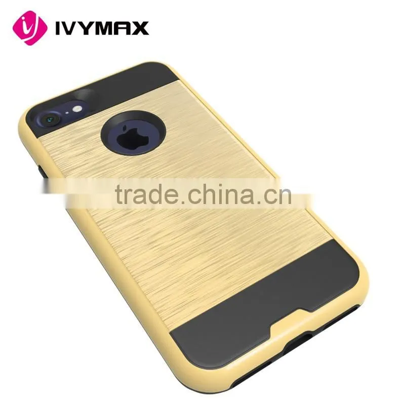 China Supplier With Factory Price Brushed Case For Apple iPhones Compatible Brand For Iphone 7