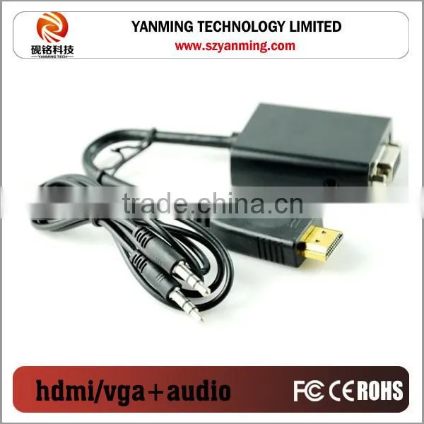 hdmi to vga with audio adapter cable