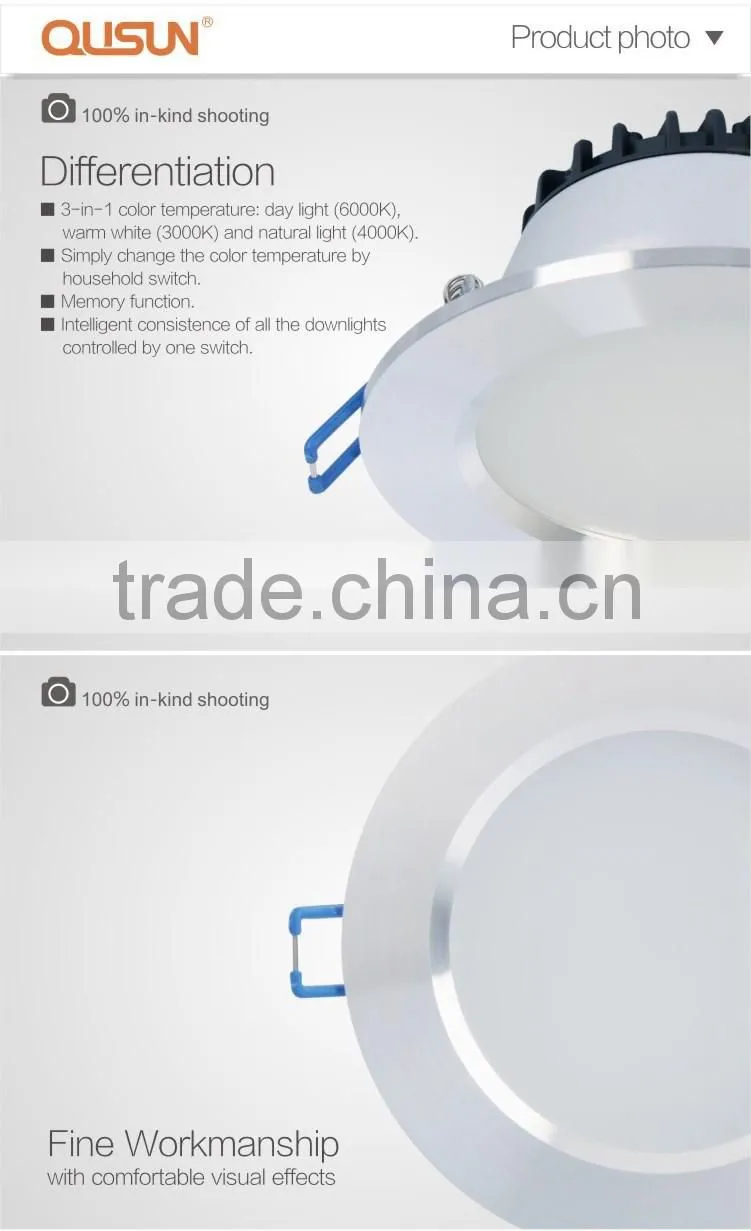 6000K 4000K 3000K All in one, 3 - 15W color changing led lights