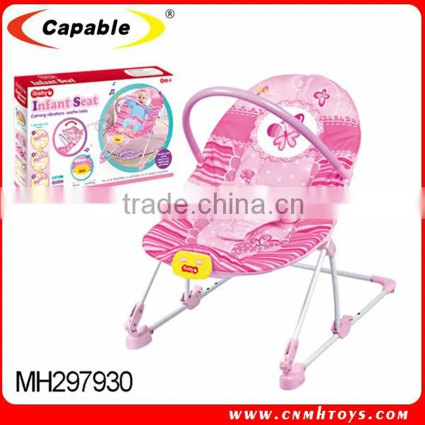 Baby rocking chair with music infant baby seat