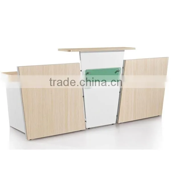Malamine Pannel Office Reception Table