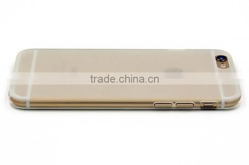 Custom Clear PP 0.35mm Ultra Thin Mobile Cover for iPhone, case for iPhone 6 plus