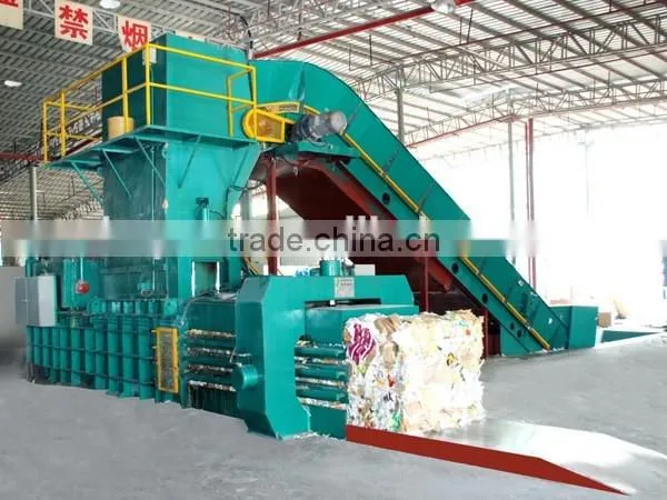 Waste paper Hydraulic Horizontal Baler