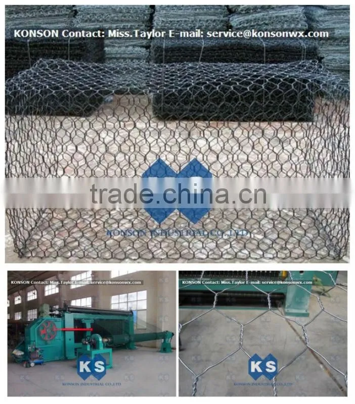 KONSON Chicken Wire Mesh (Hexagonal Wire Netting) Gabion Box