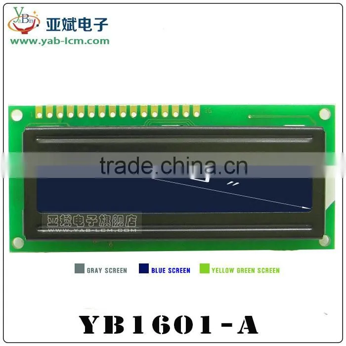 16x1 lcd display module 1601 Character LCD Display