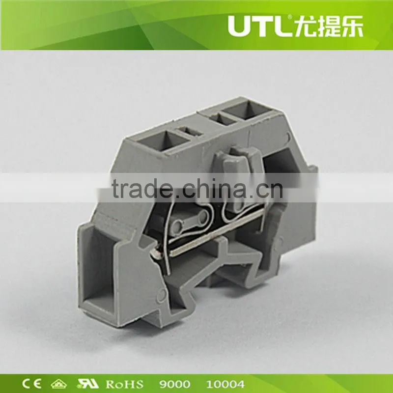Dinrail terminal block mini spring typeJUT3-1.5F -WS 1.5-DB screwless