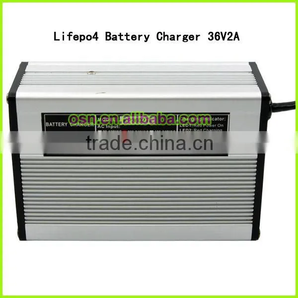 36V 2A Lifepo4 ebike Battery Charger