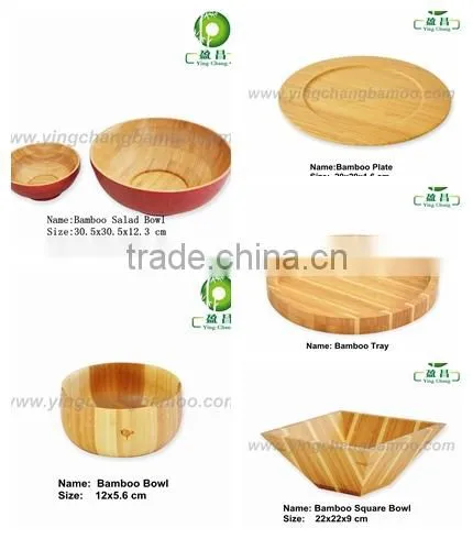 Custom bamboo vegetable cutting board