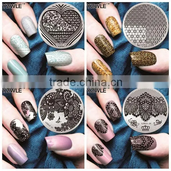 2016 Nail Art Stamp Image Plate Template Free nail art design template