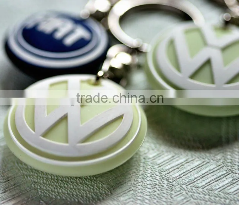 Most promotional high quality 100% eco-friendly silicone key chain