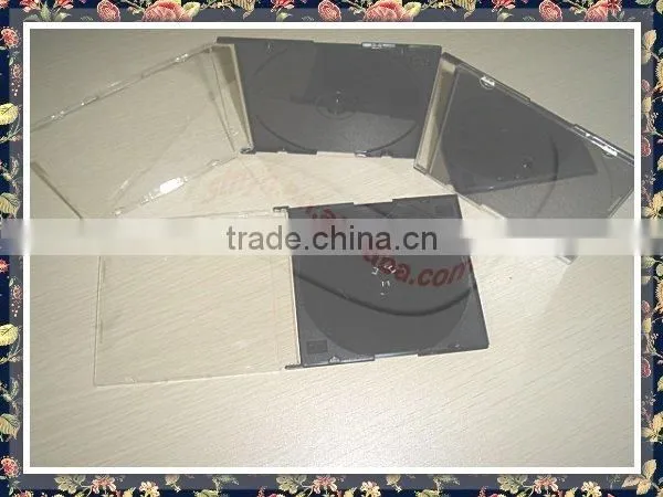 5.2mm black tray slim CD case