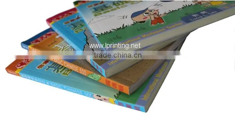 Coloring custom childen's hardcover book, softcover book, puzzle book printing