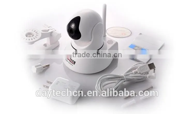 H.264 720P Night Vision Pan/Tilt Function high definition ip camera
