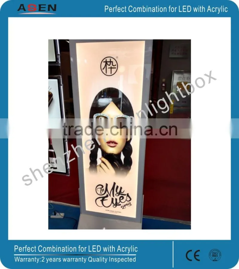 18mm LED Light Box Backlit Magnetic Light Box Advertising LED Light Frame