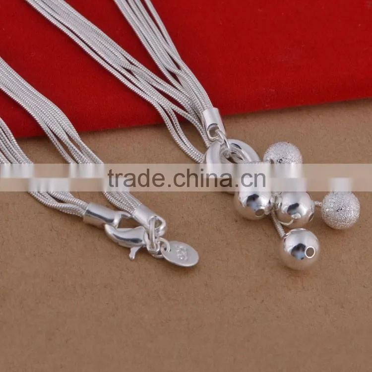 beautiful plated china wholesale 925 silver jewelry set