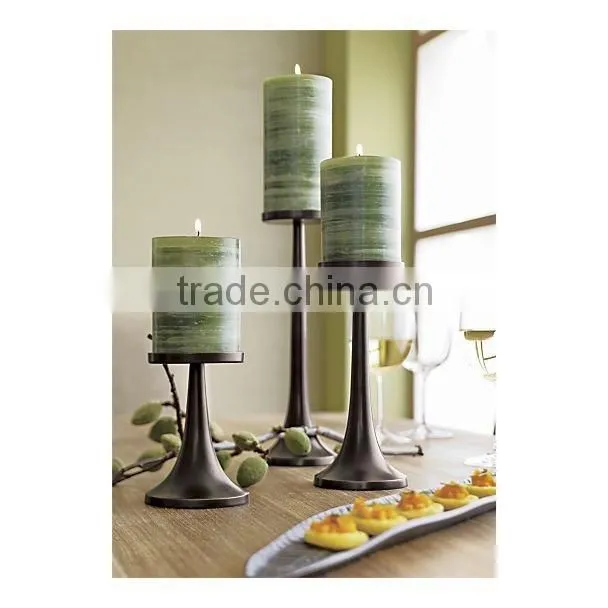 Wood Candle holders
