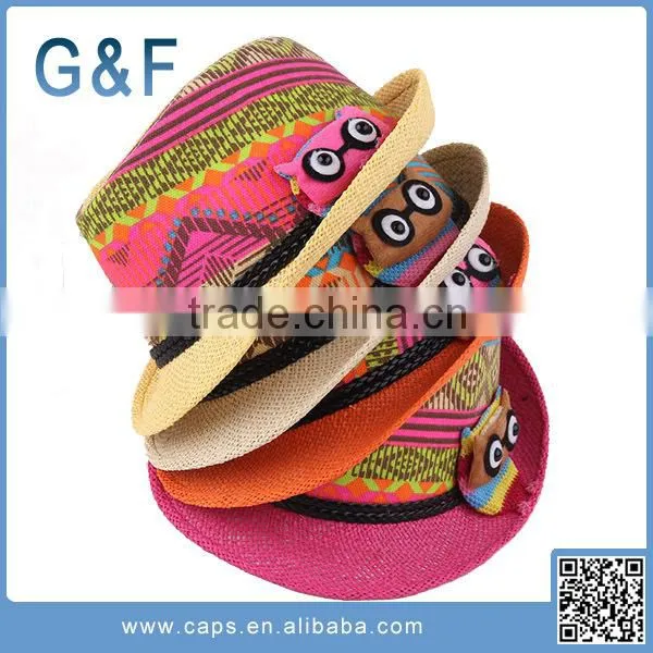 Fancy Grass Hats For Kids
