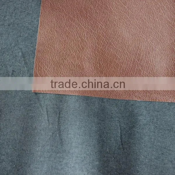 embossed leather for garment finished leather manufacturer artificial leather for garment