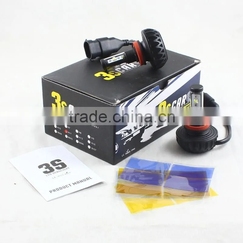 H11 H8 H9 H10 Cr ee LED headlight conversion kit 40W LED head light bulb all in one model headlight