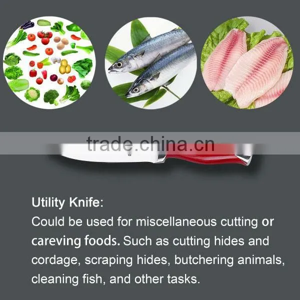 Daily life using tools 5 inch ceramic utility knife