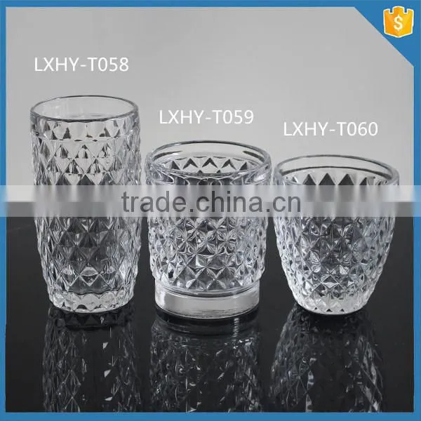 LXHY-T055 lead free plush crystal drinking glass manufacturers china