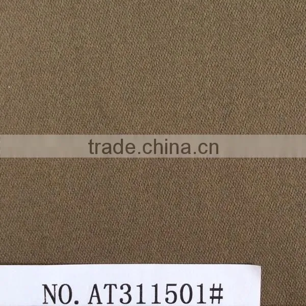98%cotton 2% elastic satin fabric