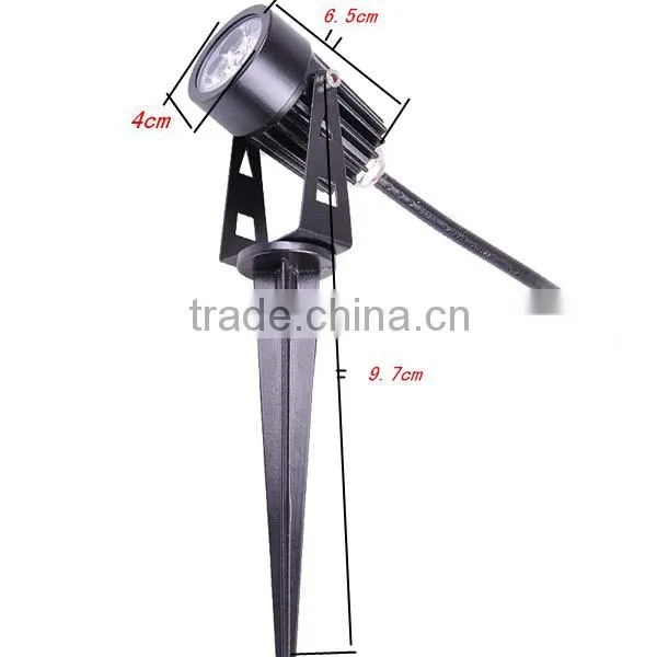 jiangmen 3w 5w 7w 9w 12w 15w led lawn spike light Top quality IP65 bali garden lamp