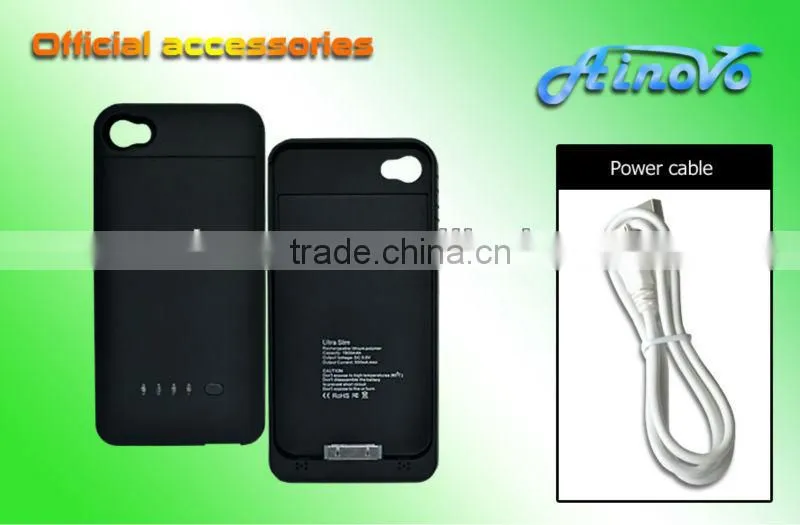 2013 portable back clip power supply,mobile battery charger case for iphone 4