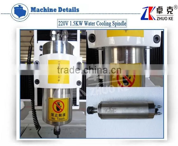 4040 PCB Engraving&Cutting Machine With 1.5KW Water Cooling Spindle From Jinan Zhuoke