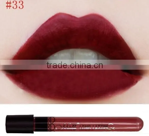 menow 36color matte lipstick waterproof long lasting liquid peel off lipstick