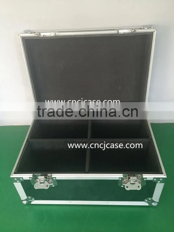 High quality portable army green aluminum instrument case