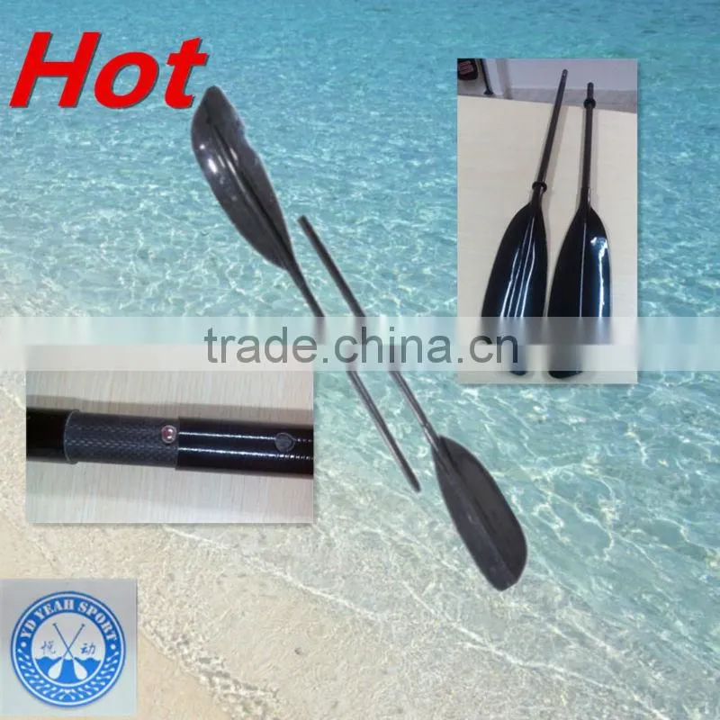 New design unsinkable fiberglass kayak paddle