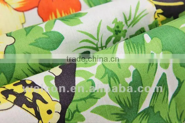Hawaiian latest brand design Italian style 100% cotton slim fit casual trendy fashion short sleeve men printing shirt