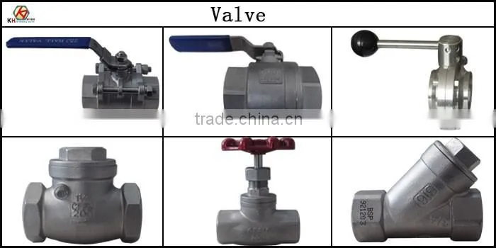 stainless steel CF8M screwed 1000WOG 1PC 2PC 3PC ball valve