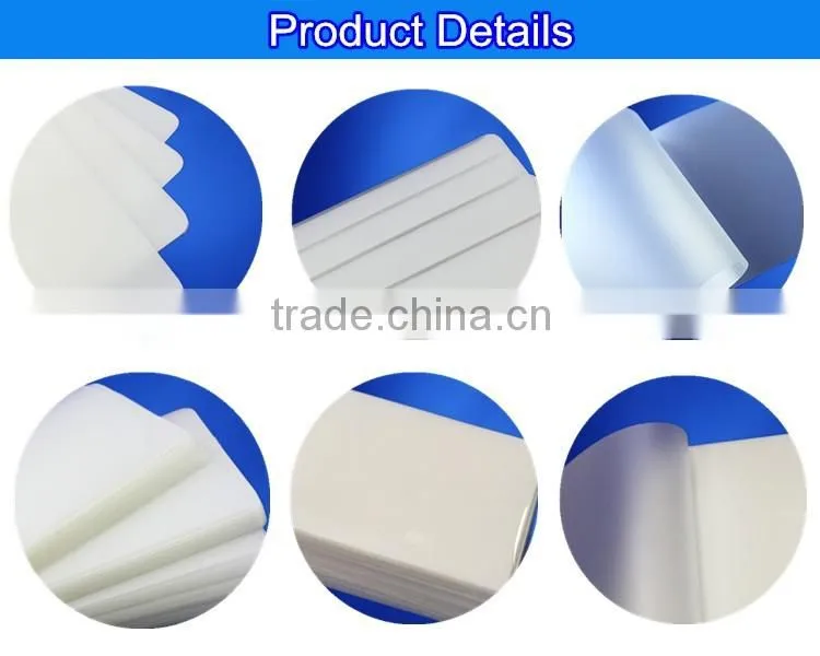 75mic 80mic 100mic Laminating Pouches Laminating Pouch Film Factory Laminations For Cards Documents