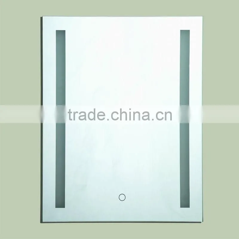 Touch Switch LED Light Mirror for Restroom