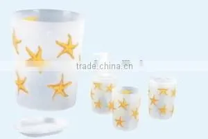 fashion PS Bath tools set , new design luxury home use set