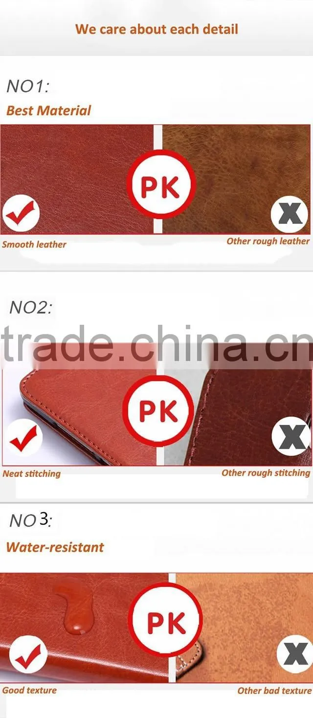 high quality real wood leather cell phone pu leather case for iphone