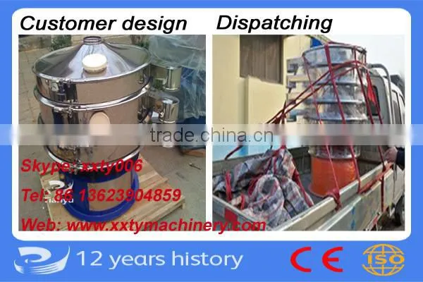 Tianyu XZS professional vibrating screen classifier Paypal acceptable