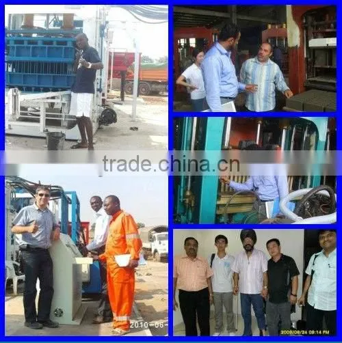 Construction Machinery Hollow Block Making Machine