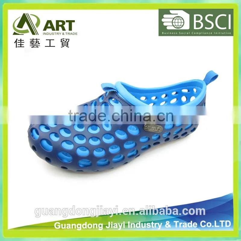 2016 Brand Men Casual PVC Garden Shoes Summer Clogs Sandals Warrior Hole