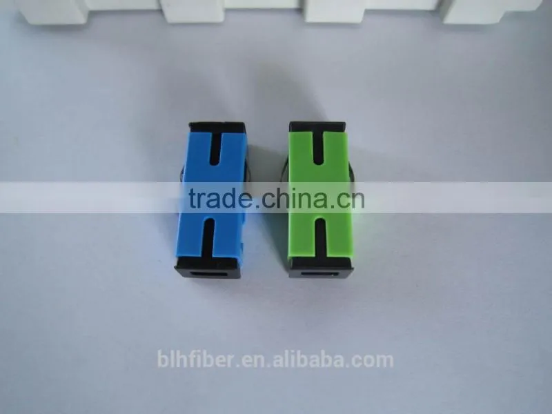 Fibre optical zirconia or plastic ceramic ferrule SC Fiber Optic Adaptors