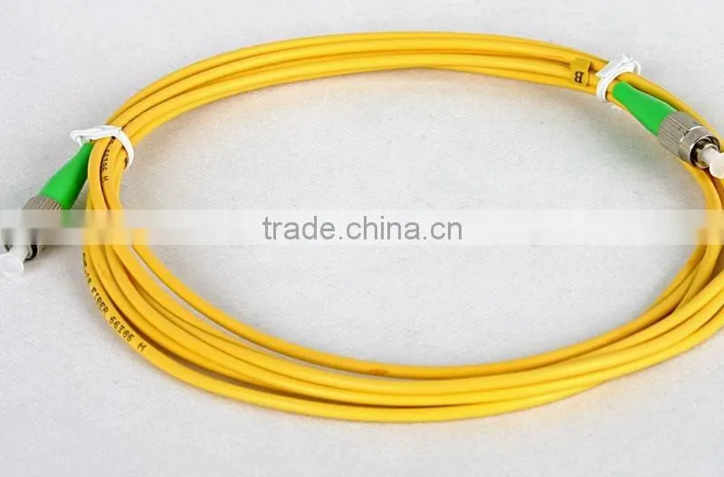 fc upc singlemode duplex 2.0mm fiber optic patch cord/fc optical patch cord
