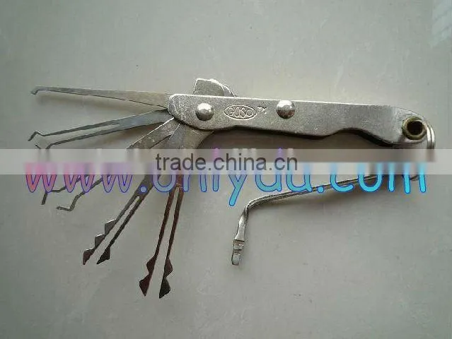 Car flip lock pick tool