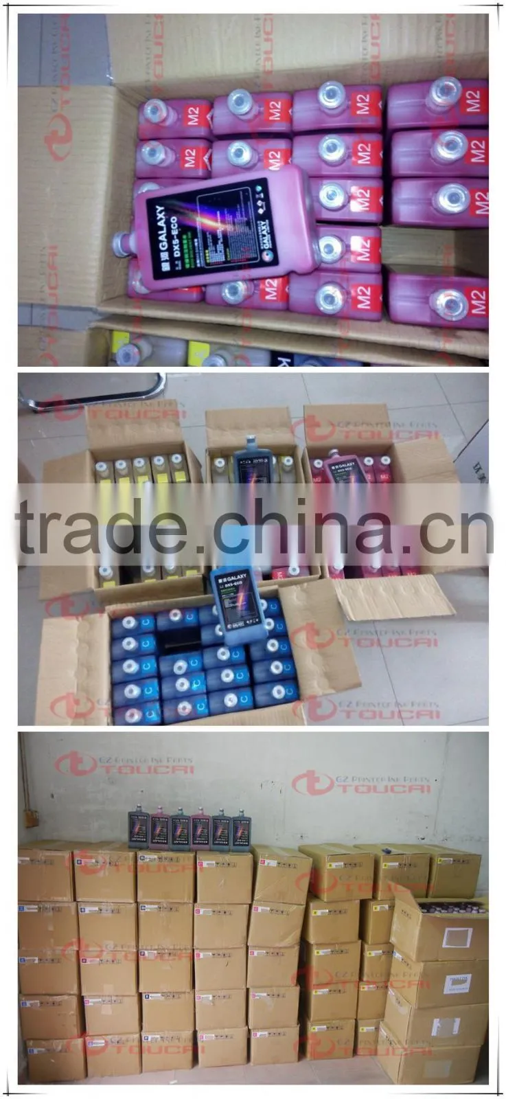 Universal Galaxy UD DX5 ecosolvent ink with discount price